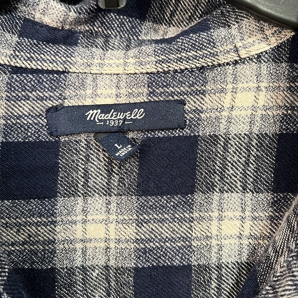 Madewell flannel - Picture 3 of 4